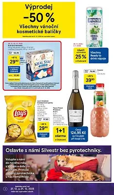 akční leták Tesco 27.12.2025-31.12.2025