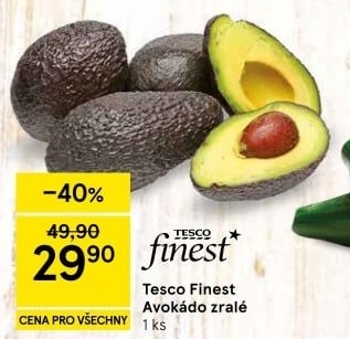 Avokádo Tesco Finest