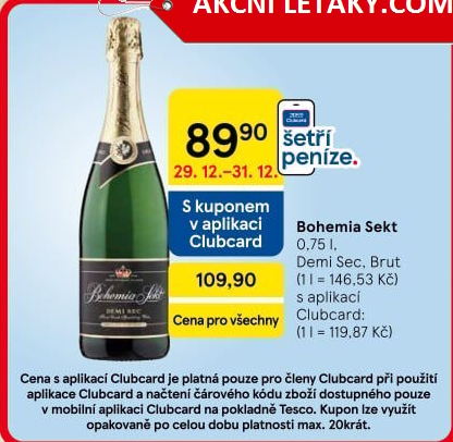 Bohemia Sekt Demi Sec