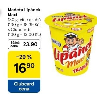 Dezert Lipánek Madeta