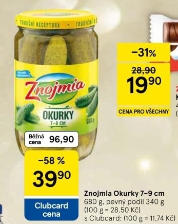 Okurky Znojmia