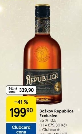 Rum Republica Exclusive Božkov
