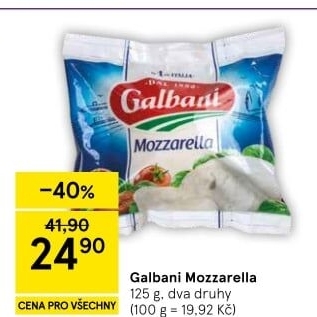 Sýr Mozzarella Galbani