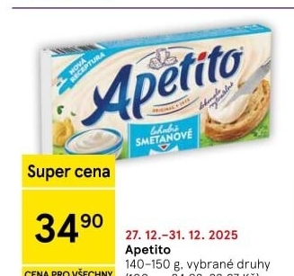 Sýr tavený Apetito