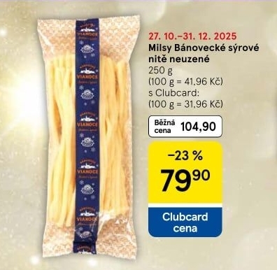 Sýrové nitě Bánovecké Milsy