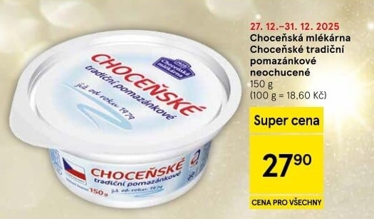Tradiční pomazánkové Choceňské