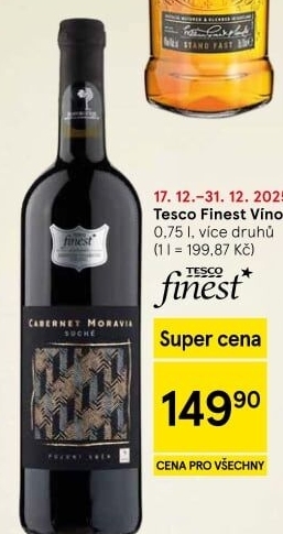Vína Tesco Finest