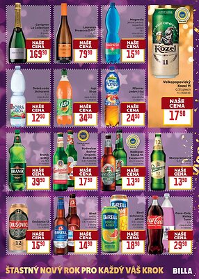 akční leták BILLA 27.12.2025-31.12.2025