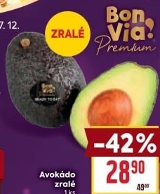 Avokádo Billa Bonvia Premium