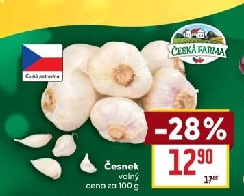 Česnek Česká farma