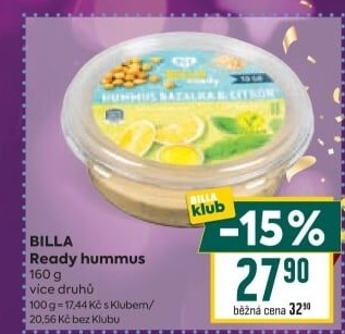 Hummus Billa Ready