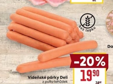 Párky vídeňské Deli
