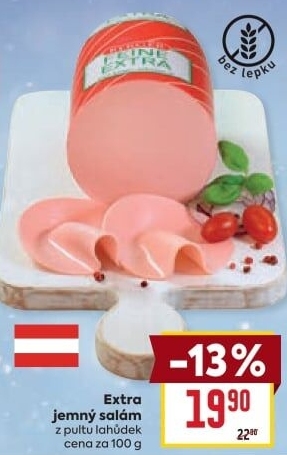 Salám extra jemný Berger