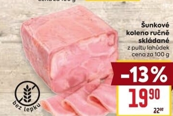 Šunka dušená hranatá