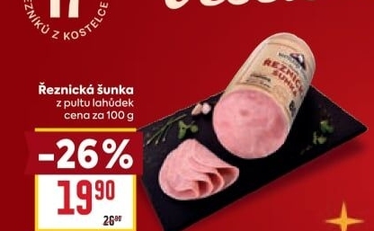 Šunka Řeznická výběrová Kostelecké uzeniny