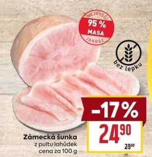 Šunka Zámecká nejvyšší jakosti