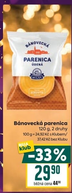 Sýr Parenica bánovecká Milsy