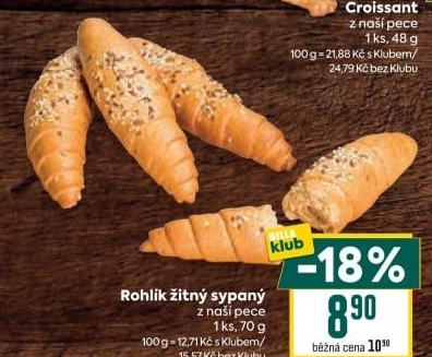 Žitný rohlík