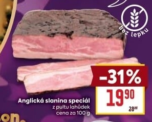 Anglická slanina speciál