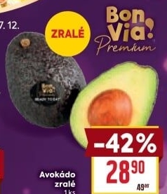 Avokádo Billa Bonvia Premium