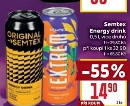 Energetický nápoj Semtex