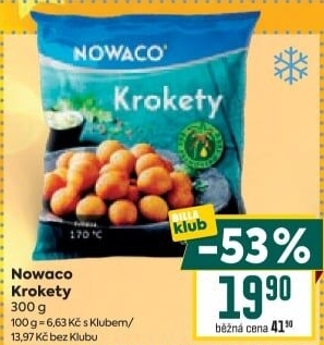 Krokety mražené Nowaco