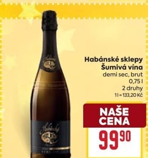 Sekt Demi Sec Habánské sklepy