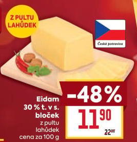 Sýr Eidam 30%