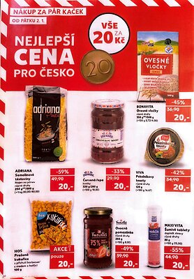 akční leták Kaufland 2.1.2026-6.1.2026