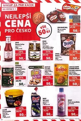 akční leták Kaufland 2.1.2026-6.1.2026