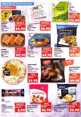 akční leták Kaufland 2.1.2026-6.1.2026
