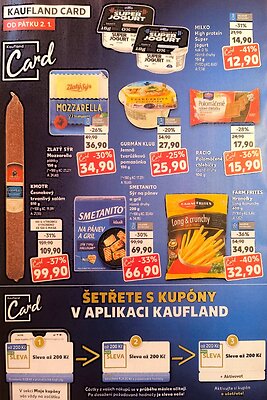 akční leták Kaufland 2.1.2026-6.1.2026