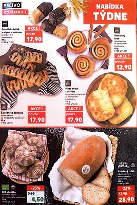 akční leták Kaufland 2.1.2026-6.1.2026