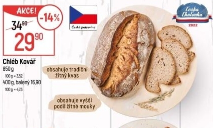 Chléb Kovář Globus