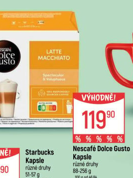 Kapsle Dolce Gusto Nescafé