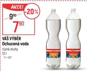 Ochucená voda Váš Výběr