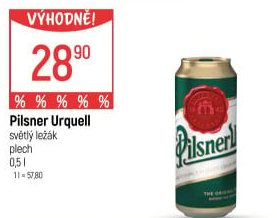 Pivo Pilsner Urquell
