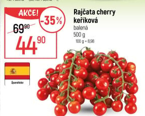 Rajčata cherry keříková