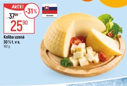 Sýr Koliba uzená 30%