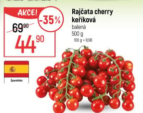 Rajčata cherry keříková