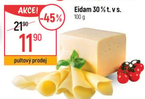 Sýr Eidam 30%