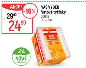 Vatové tyčinky Váš Výběr