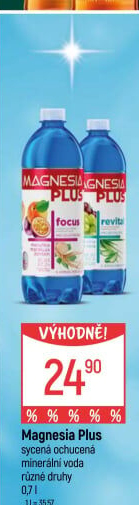 Voda ochucená plus Magnesia