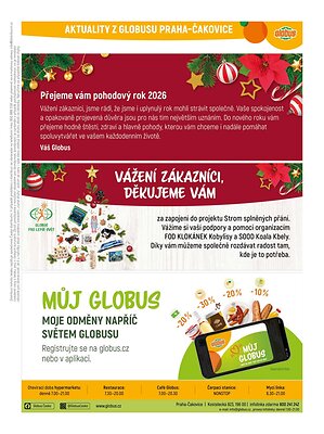 akční leták Globus 2.1.2025-6.1.2025