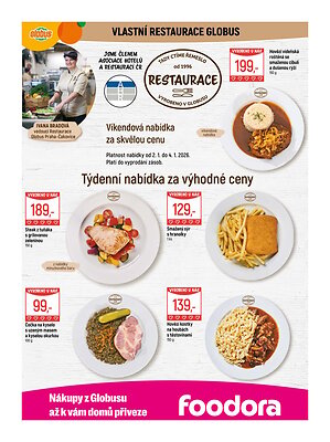 akční leták Globus 2.1.2025-6.1.2025