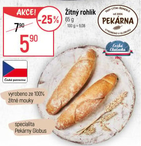 Žitný rohlík