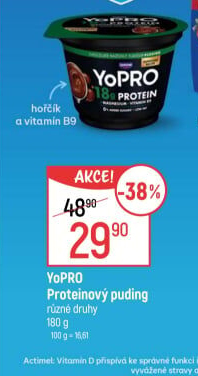 Proteinový pudink Yopro