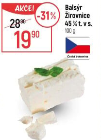 Sýr Balsýr Mlékárna Žirovnice