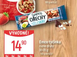 Tyčinka ovocná Emco