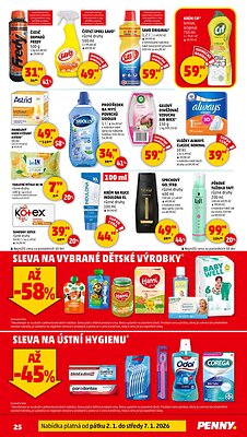 akční leták Penny Market 2.1.2026-7.1.2026